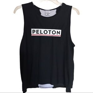 Peloton Black Tank Size S